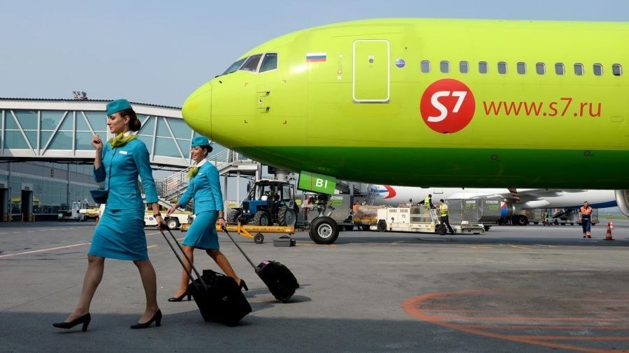 Зарубежные рейсы с Дальнего Востока отменила S7