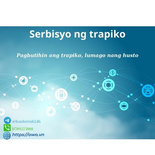 Serbisyo ng trapiko: Ang aming serbisyo ng trapiko ay nag-aalok ng isang mahusay na paraan upang mapalakas ang iyong mensahe, na nagbibigay ng pagkakataon na maabot ang mas maraming tao at makamit ang tunay na epekto.