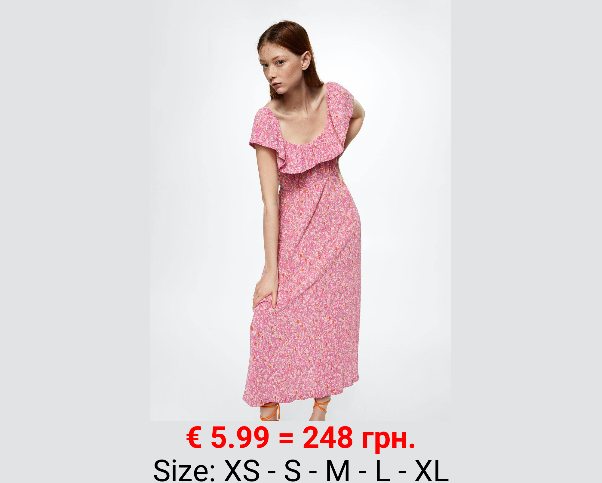 Vestido estampado floral