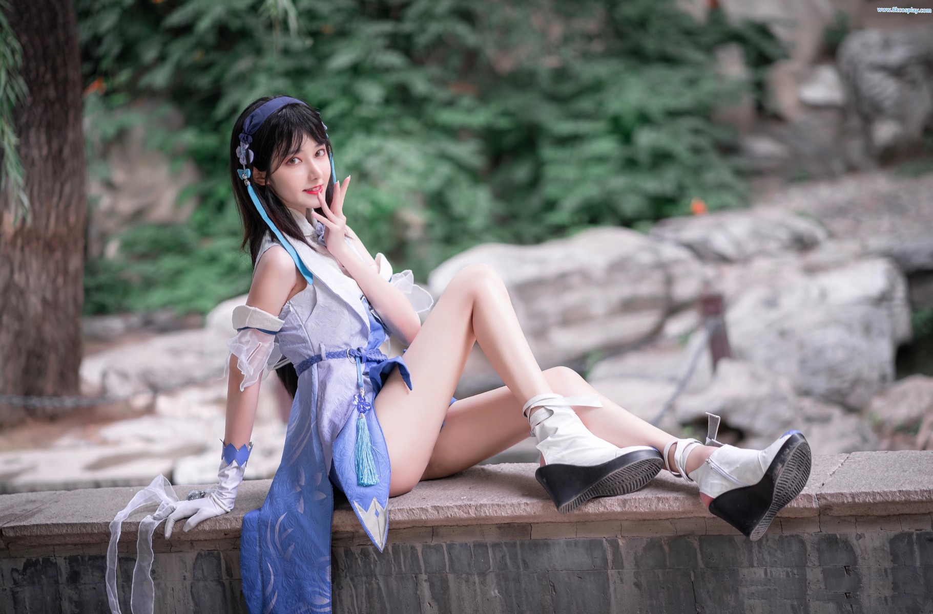 南桃Momoko Cosplay 王者荣耀瑶第四部 15