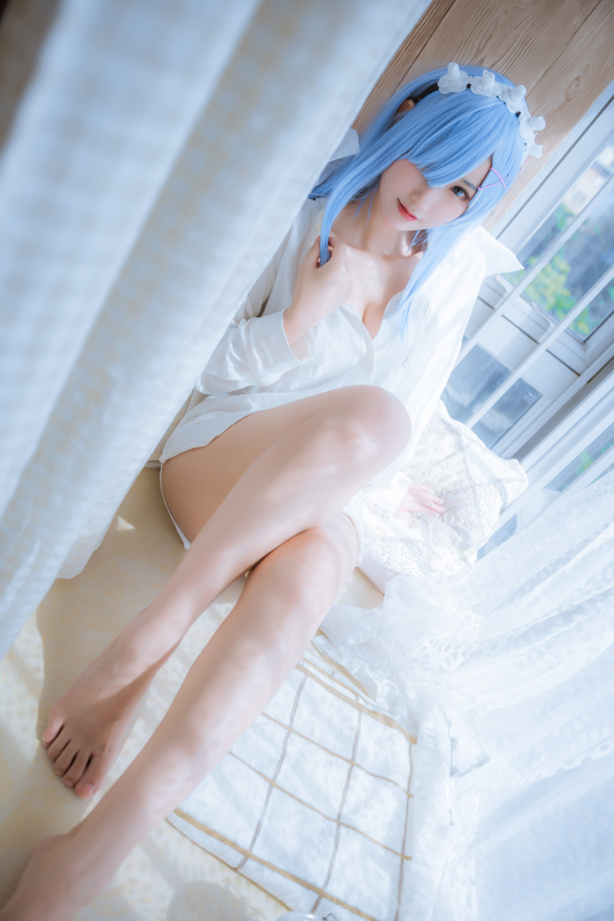 Cosplay 羽生三未图集 蕾姆 8