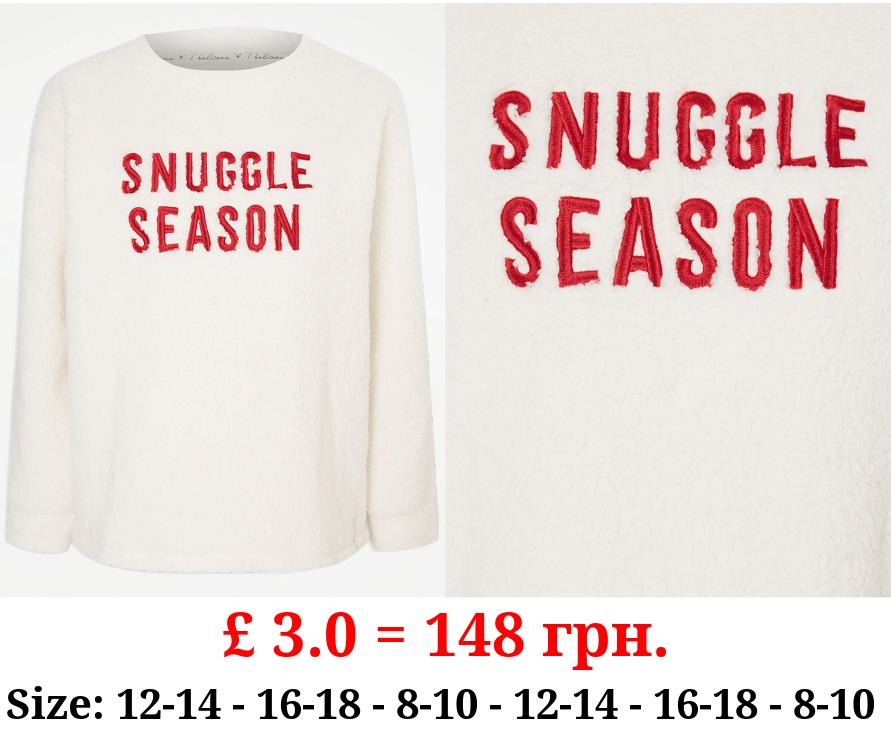 Snuggle Season Matching Adults Christmas Pyjama Top