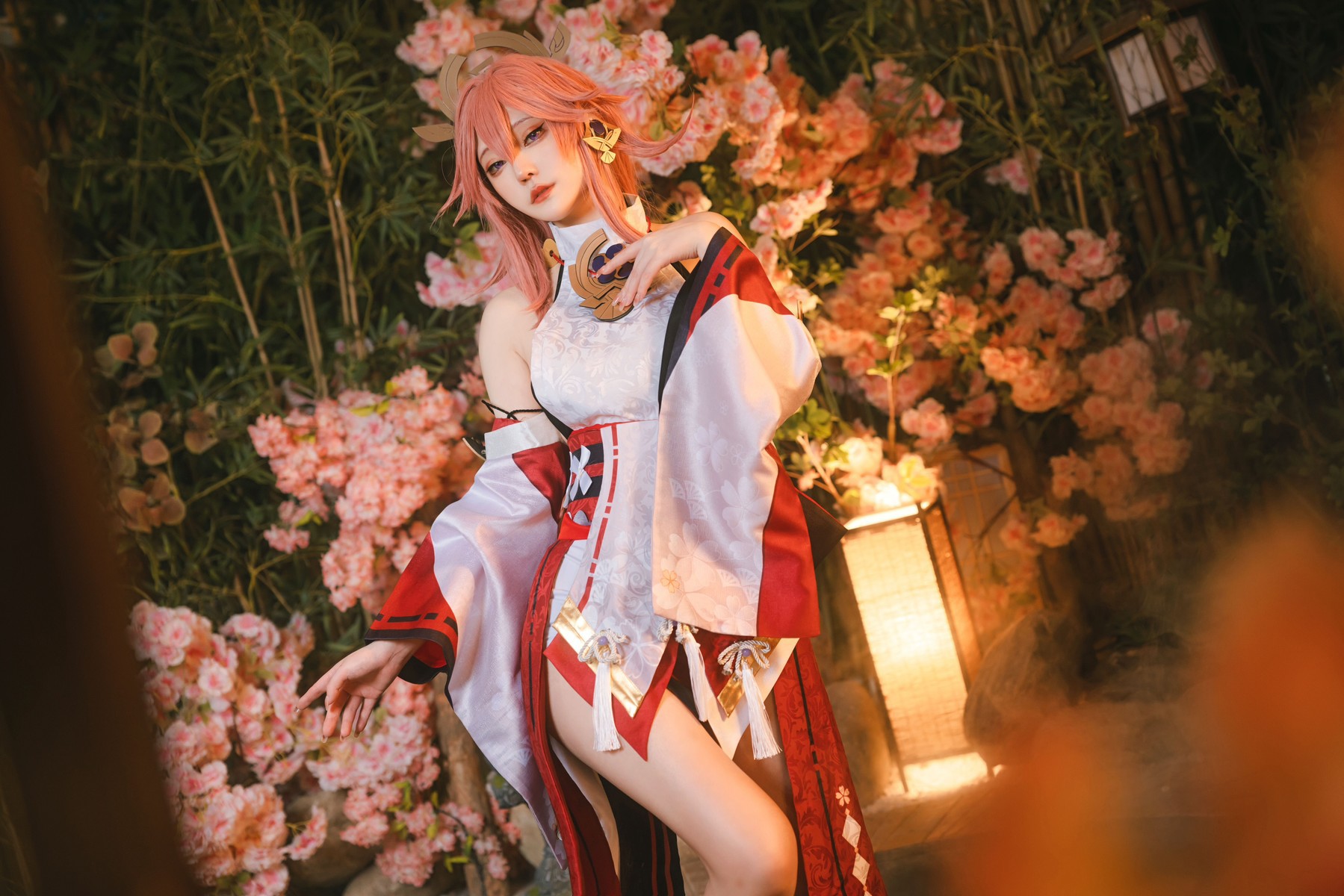 蛋黄mayo Cosplay 八重神子 13