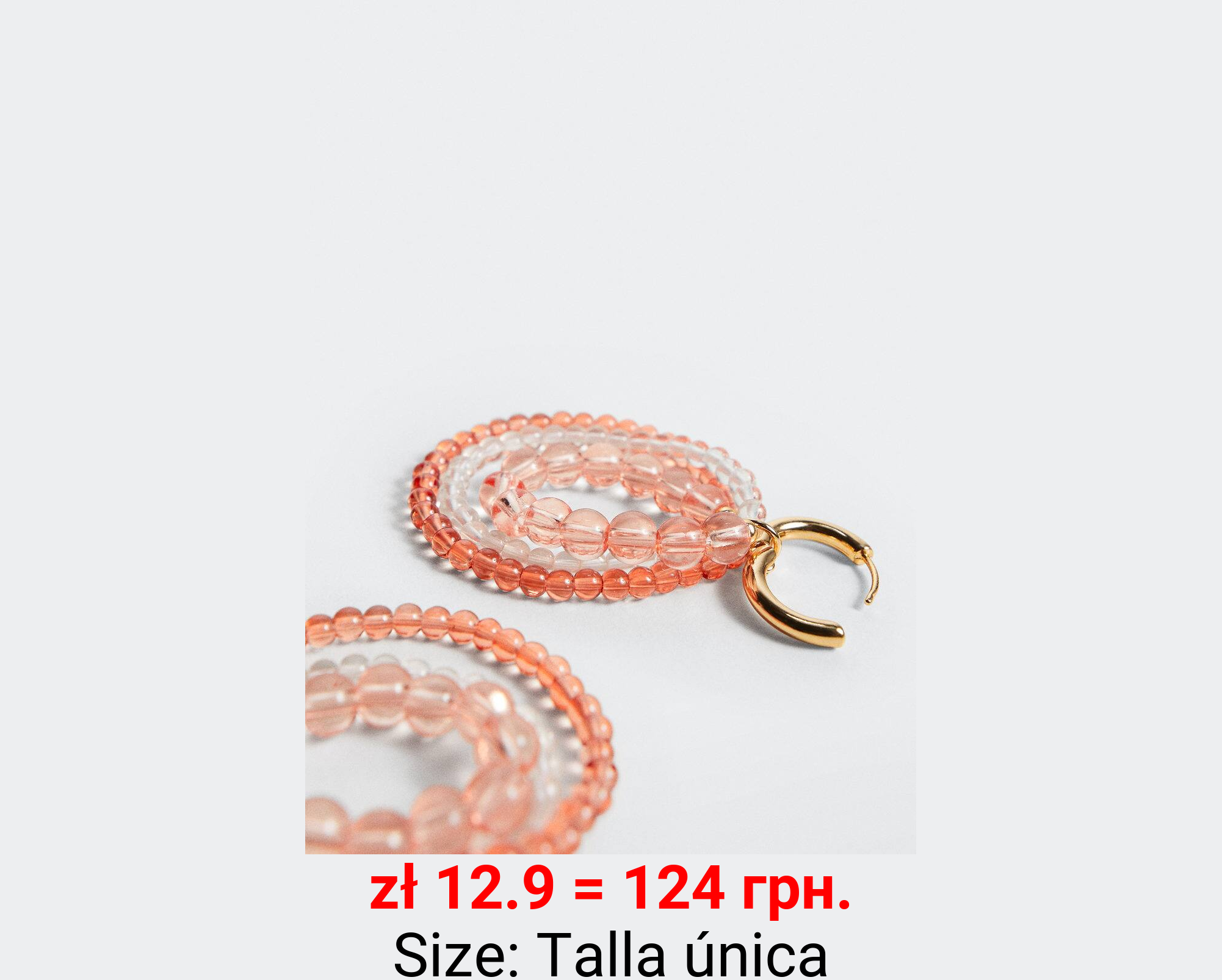 Pendientes colgante abalorios