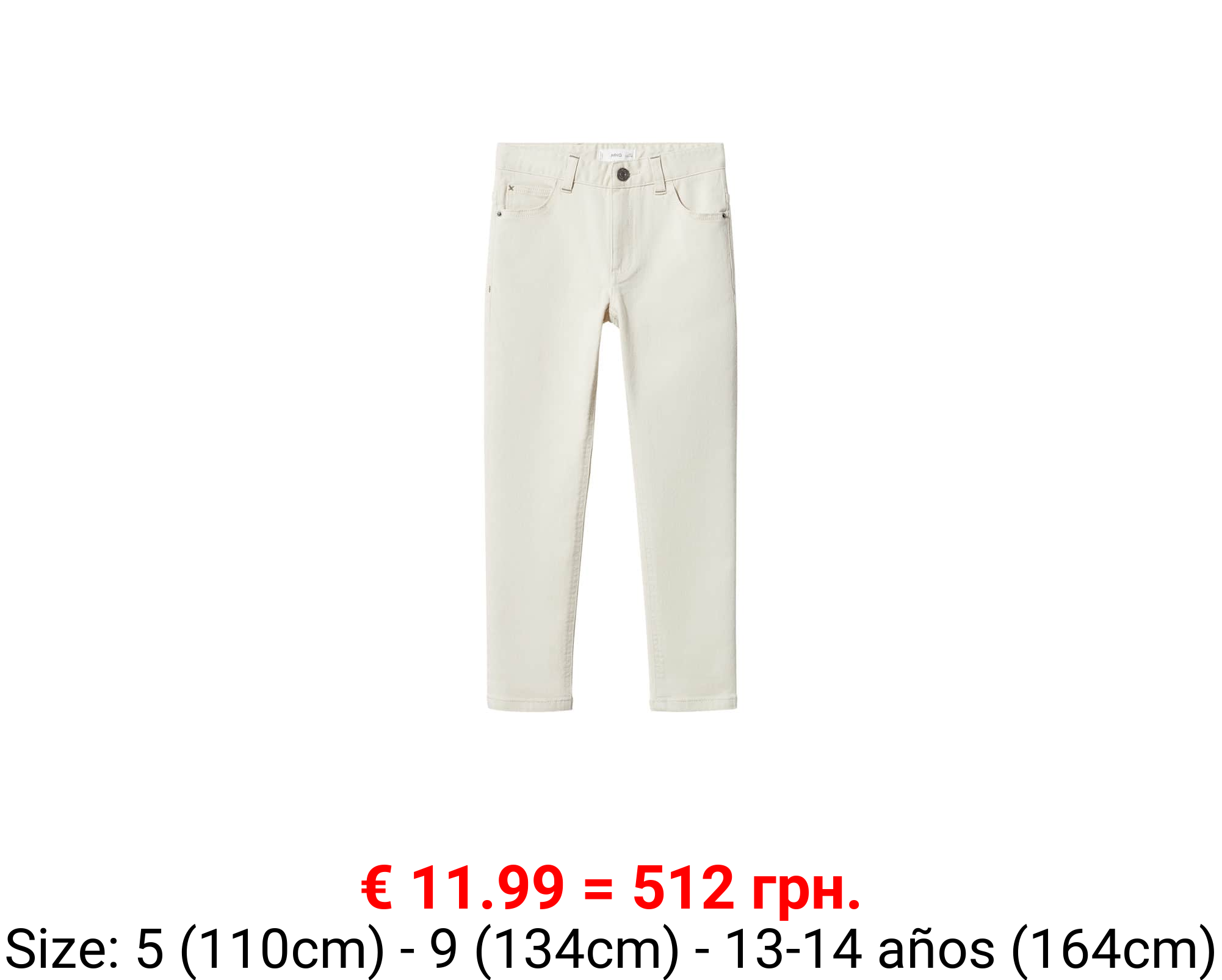 Pantalón recto franela