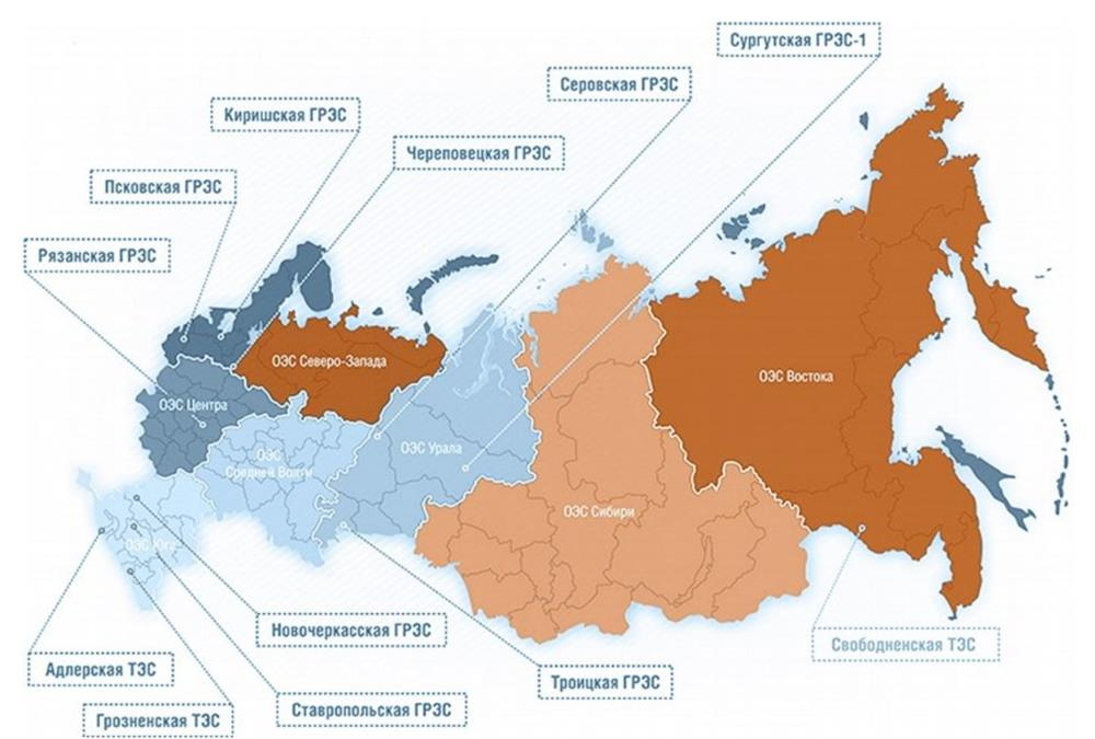 Оптовые генерирующие компании. ОГК-2. ОГК 2 на карте. Территориальные генерирующие компании России. ОГК-2 география деятельности.