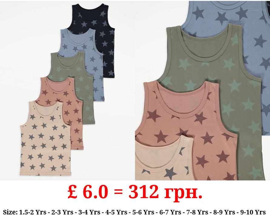 Star Vests 5 Pack
