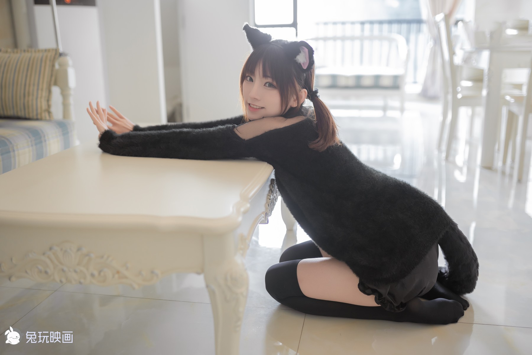 Cosplay 兔玩映画 黑喵 24