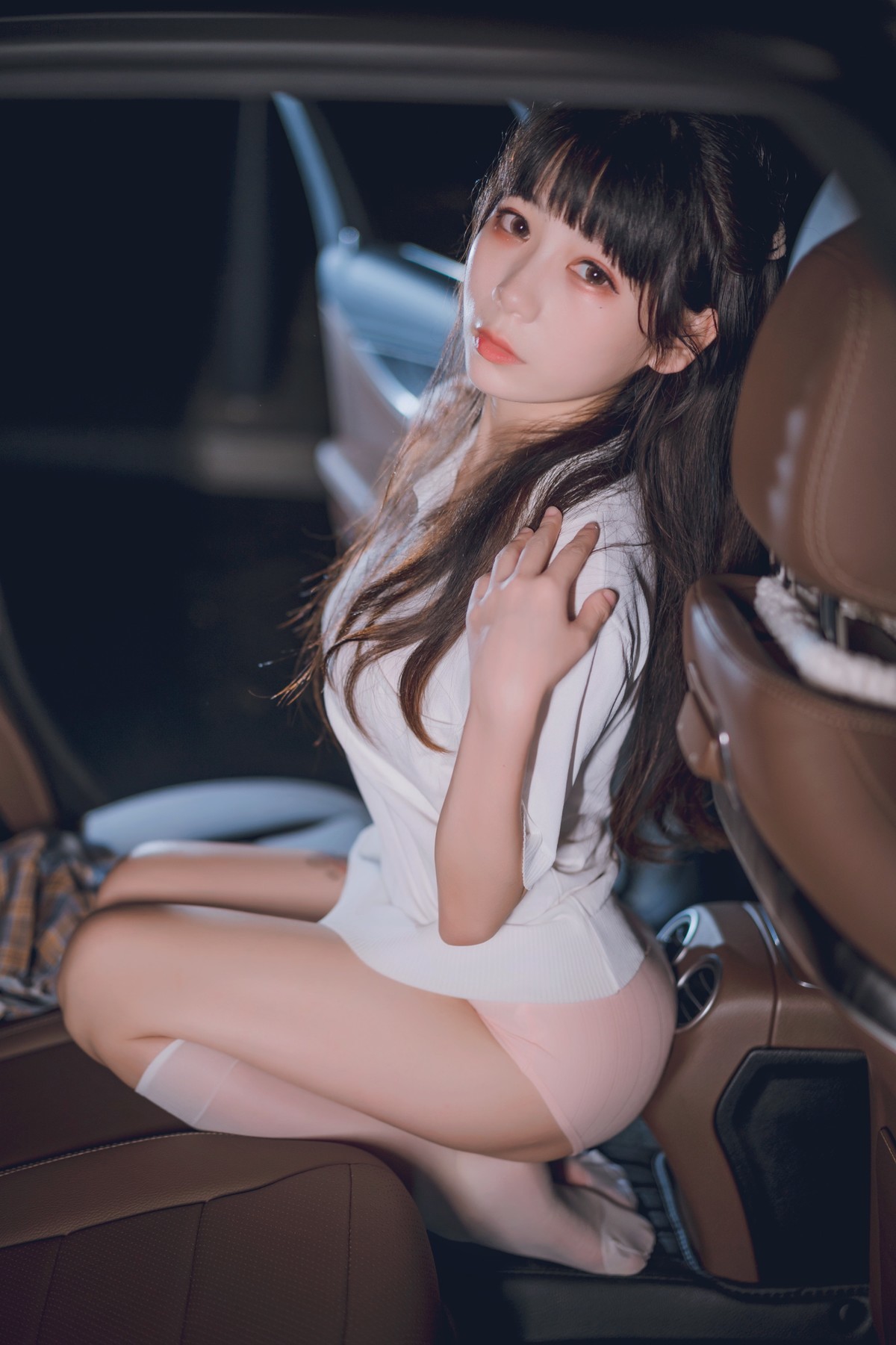 Cosplay Usejan蓝蓝 奔驰 39