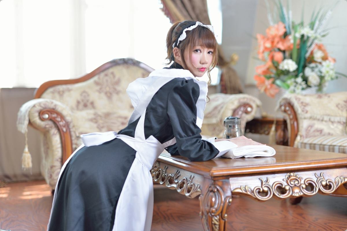 [Cos]魔物喵 - 女仆小姐 [73P] 2