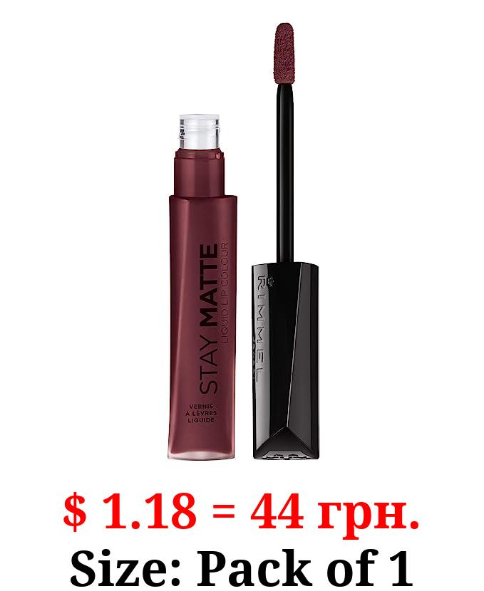Rimmel Stay Matte Liquid Lip Colour, Trust You (1 Count)