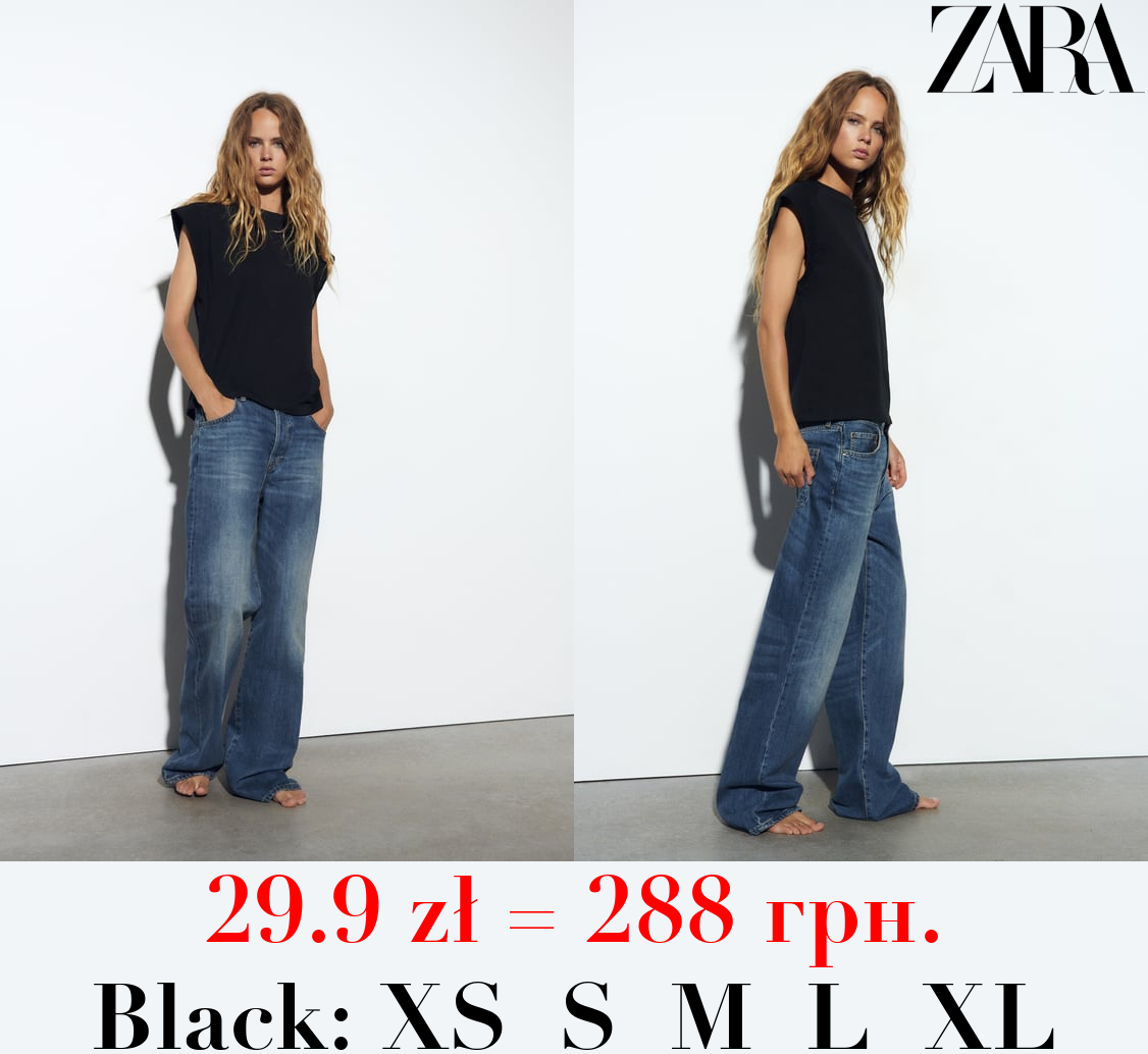 RIBBED COTTON T-SHIRT