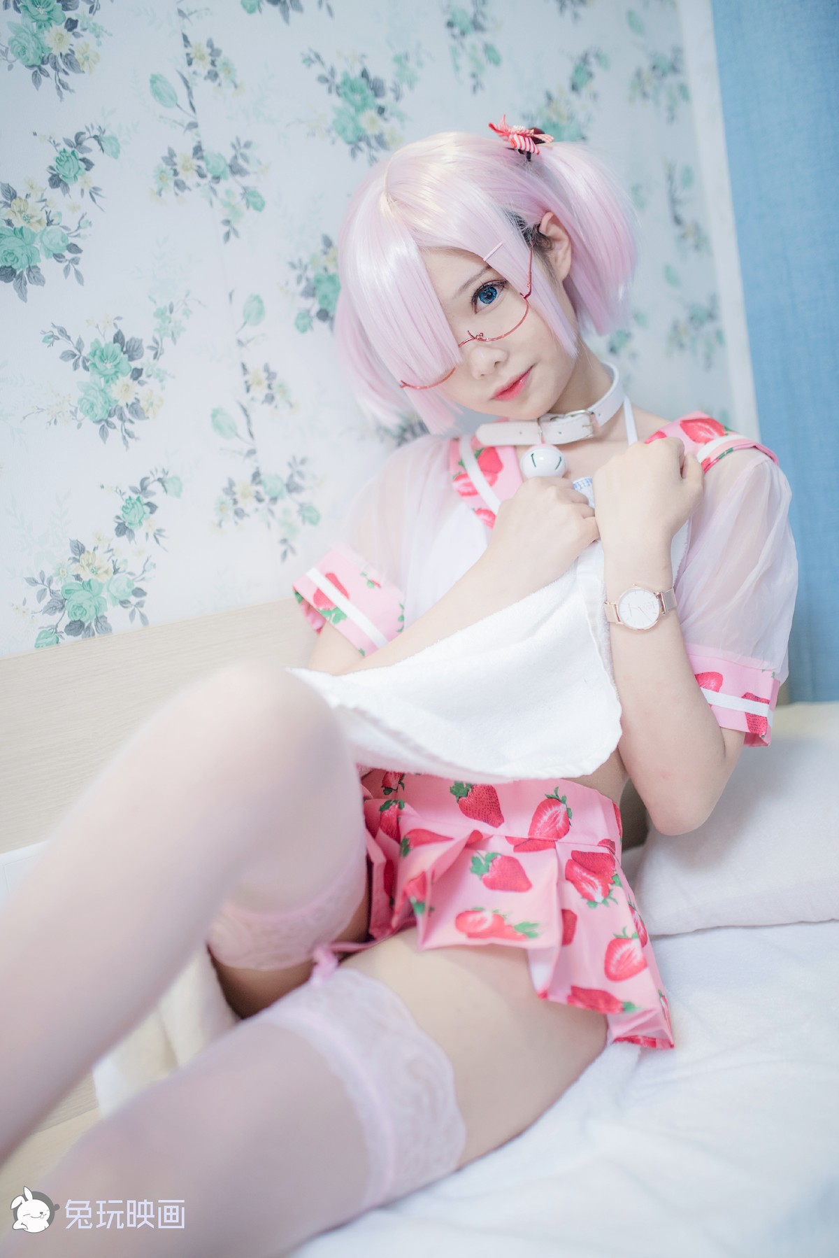 Cosplay 兔玩映画 草莓裙 13