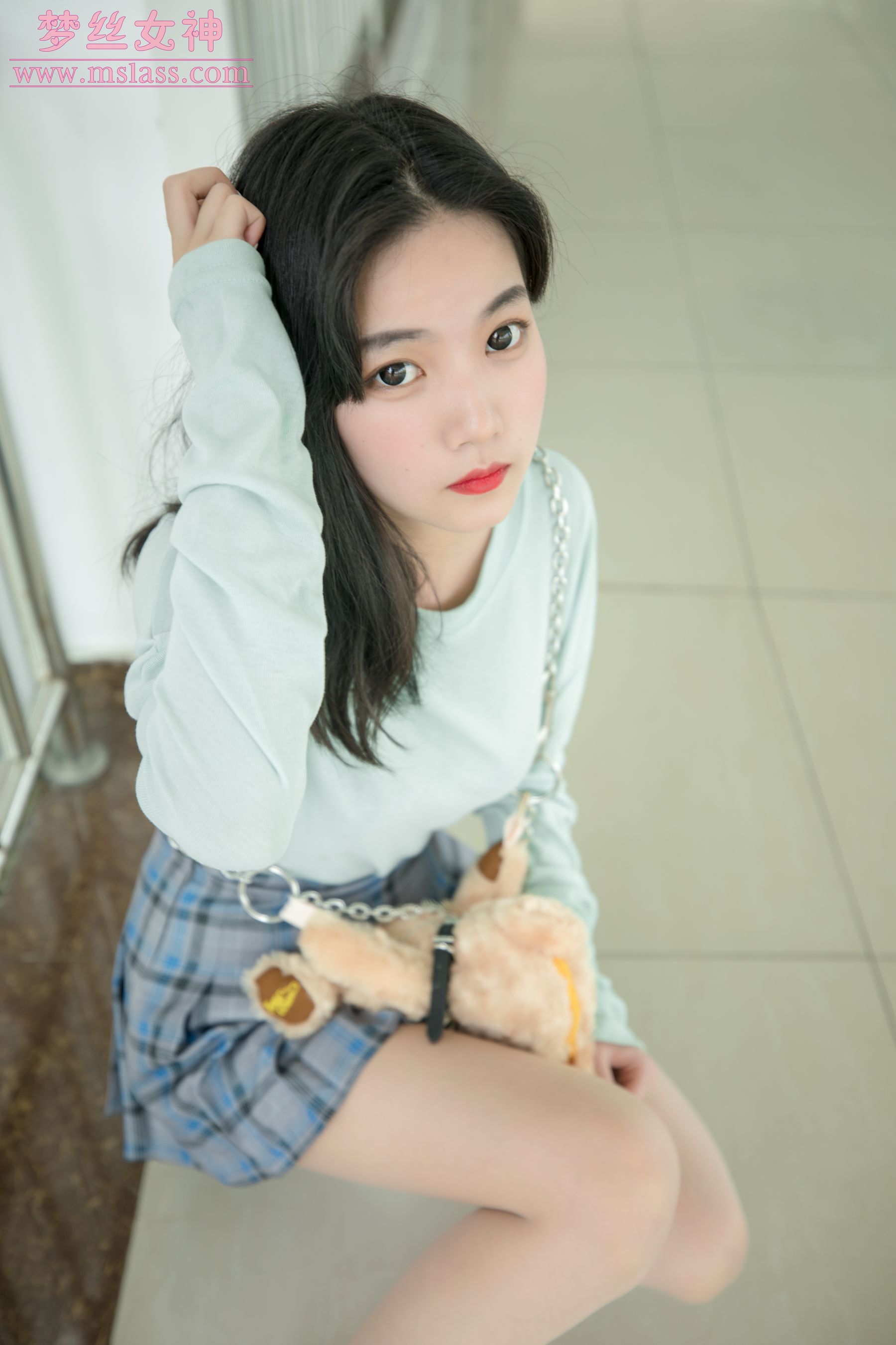 [梦丝女神MSLASS]_酥酥_恬静的小白鞋丝袜-写真图集共63P 1