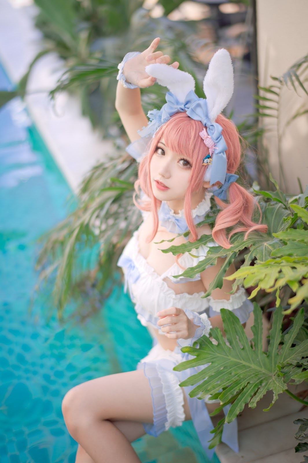 [花柒Hana] 夏日甜芯 泳装 32