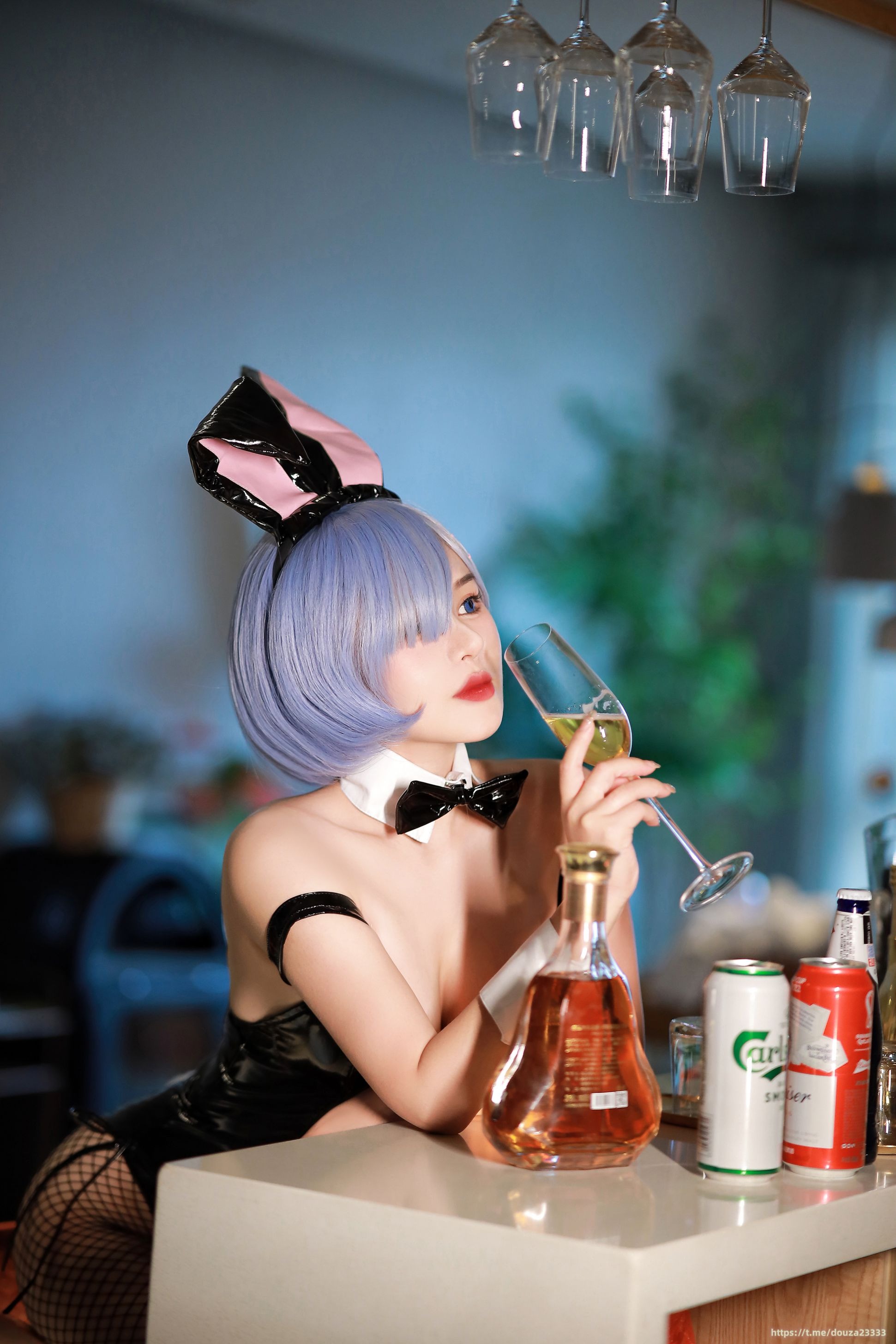 桃暖酱 雷姆兔女郎 21