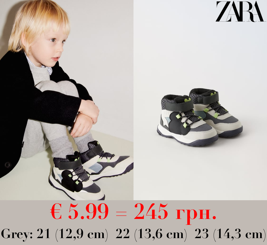 MICKEY MOUSE © DISNEY HIGH-TOP SNEAKERS