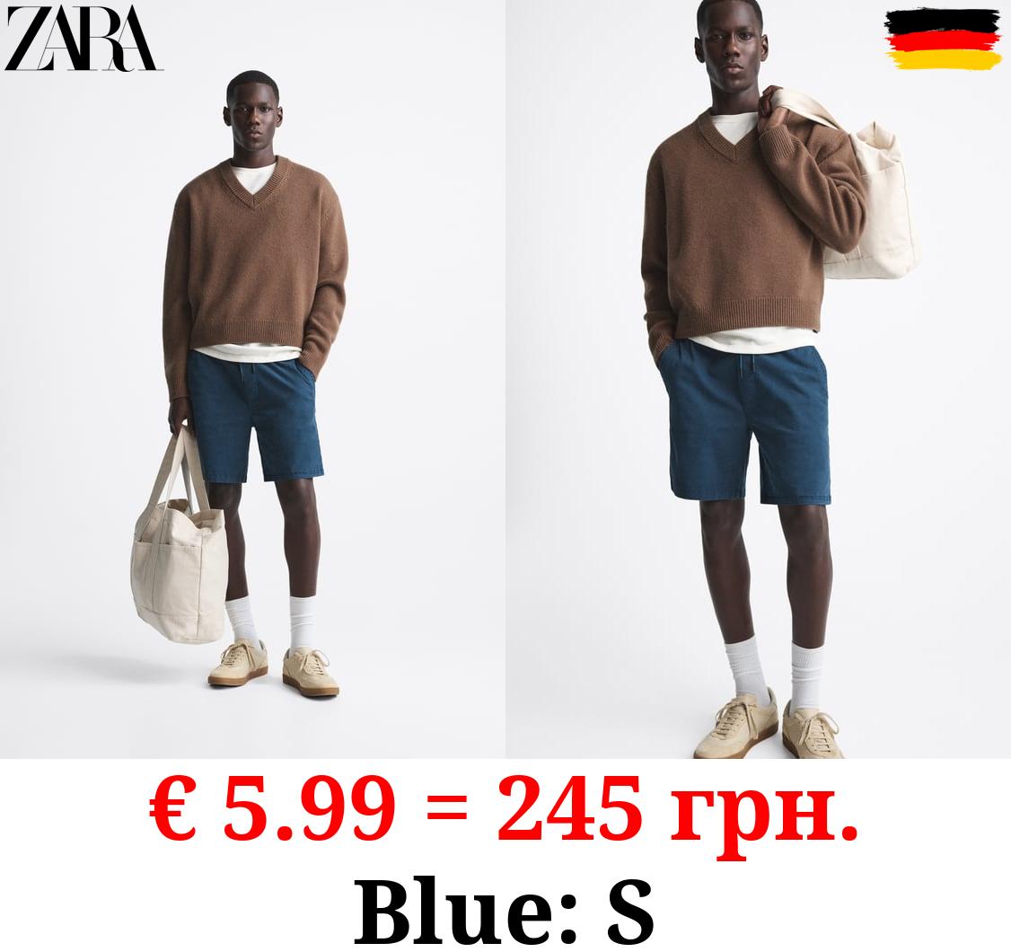 JOGGING BERMUDA SHORTS WITH ELASTIC WAISTBAND