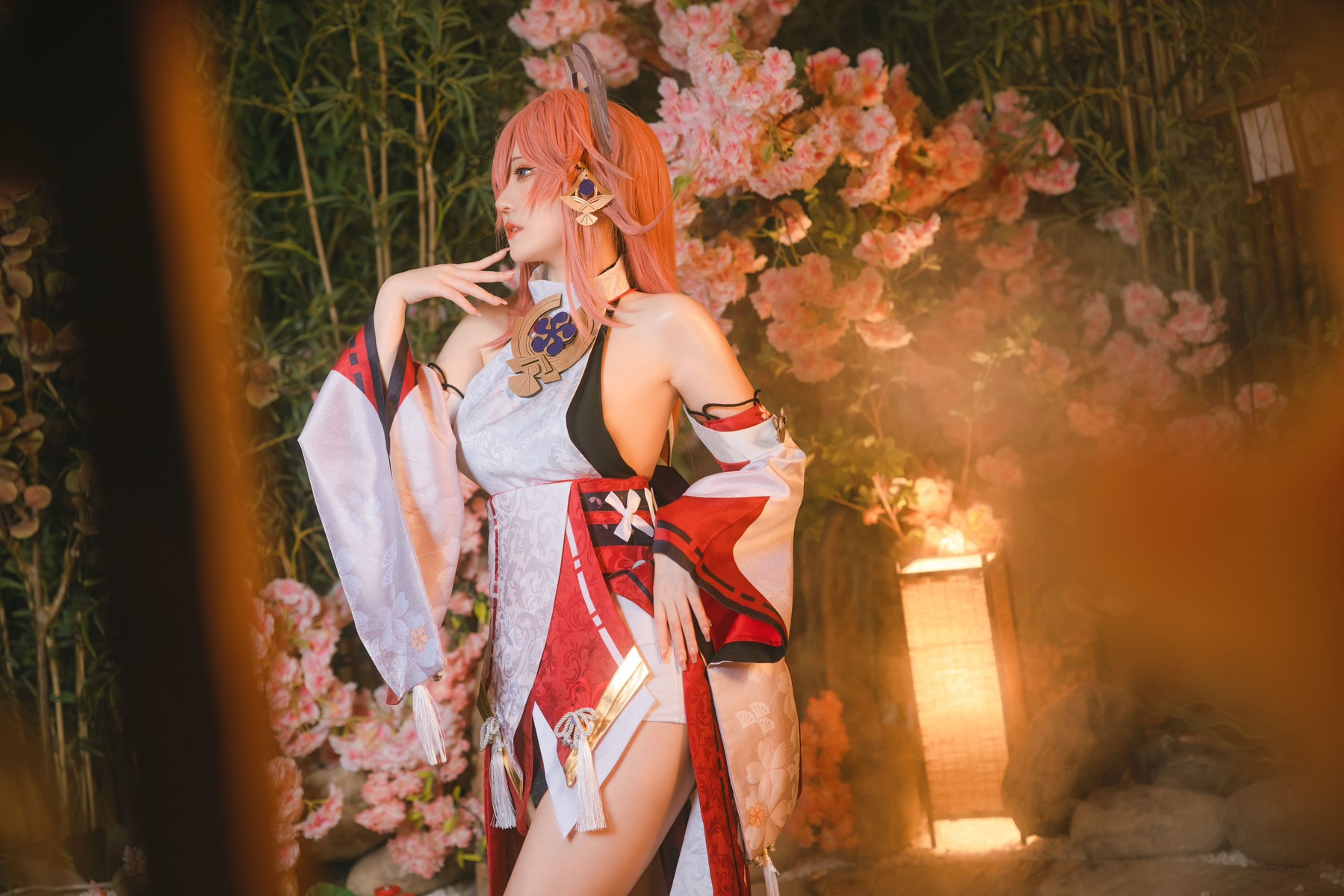 蛋黄mayo Cosplay 八重神子 15