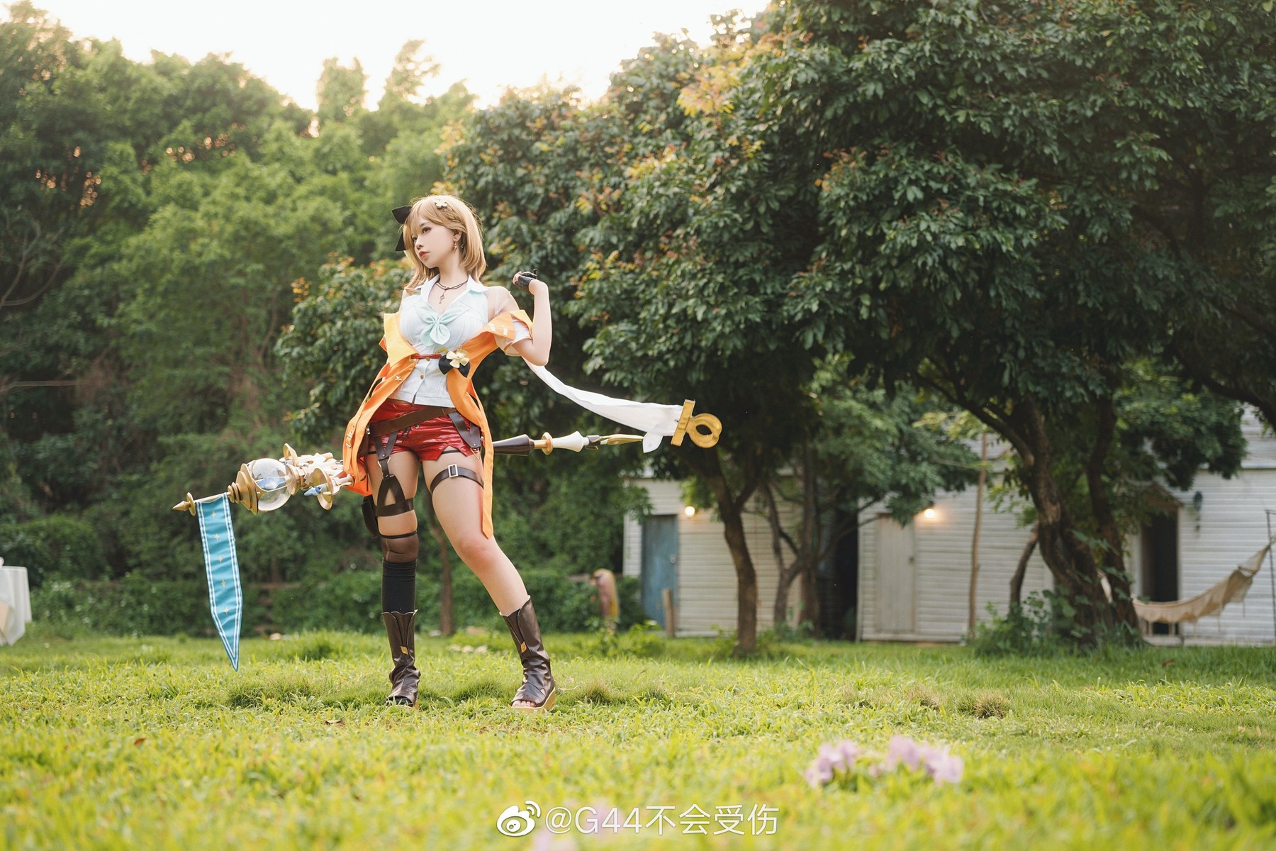 Cosplay G44不会受伤 雅努斯 & ライザリン・シュタウト 31