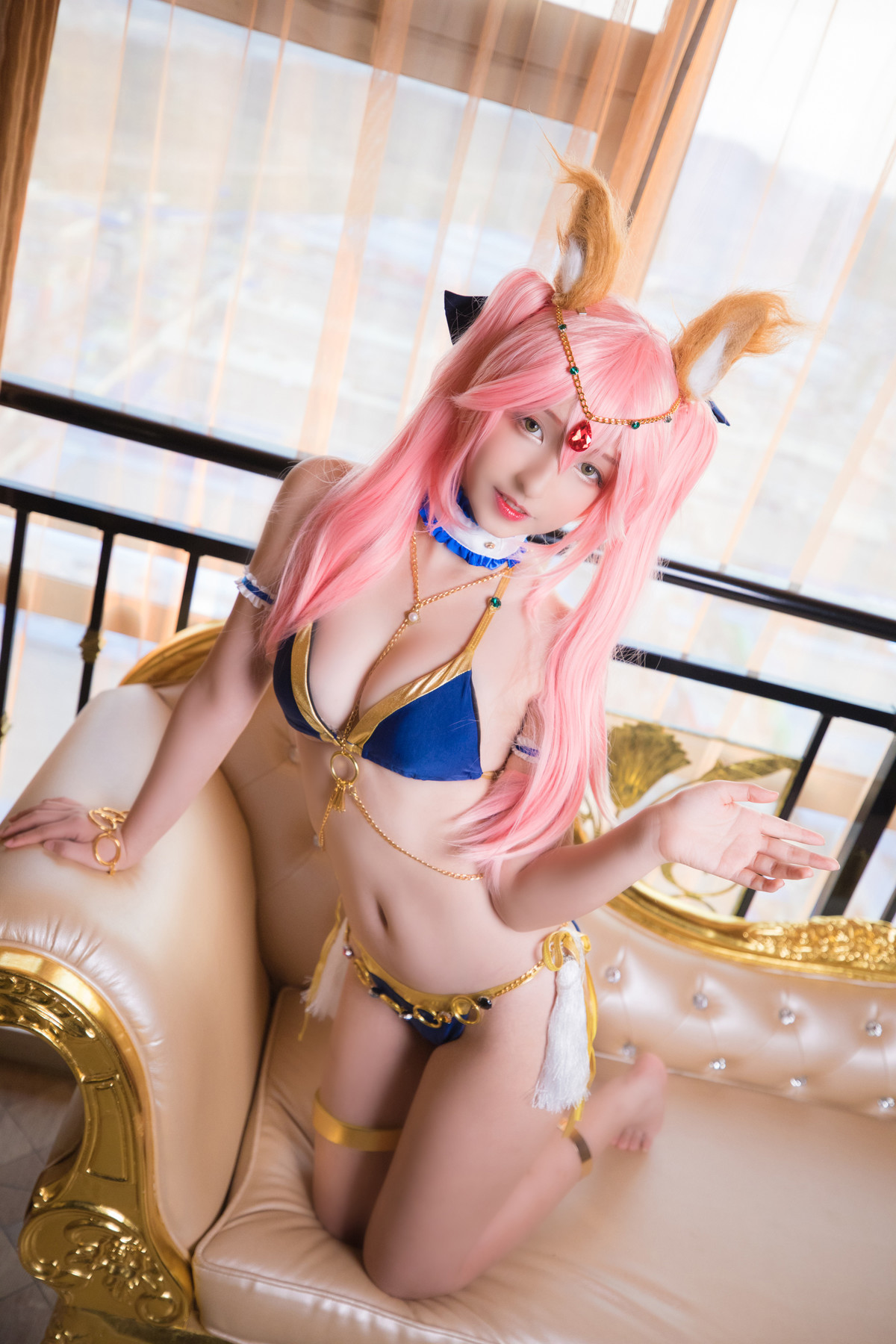 Cosplay 神楽坂真冬 玉藻前舞娘 Mysterious Love 39