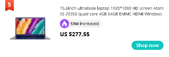 15.6inch ultrabook laptop 1920*1080 HD screen Atom X5 Z8350 quad core 4GB 64GB EMMC HDMI Windows 10 netbook pc
