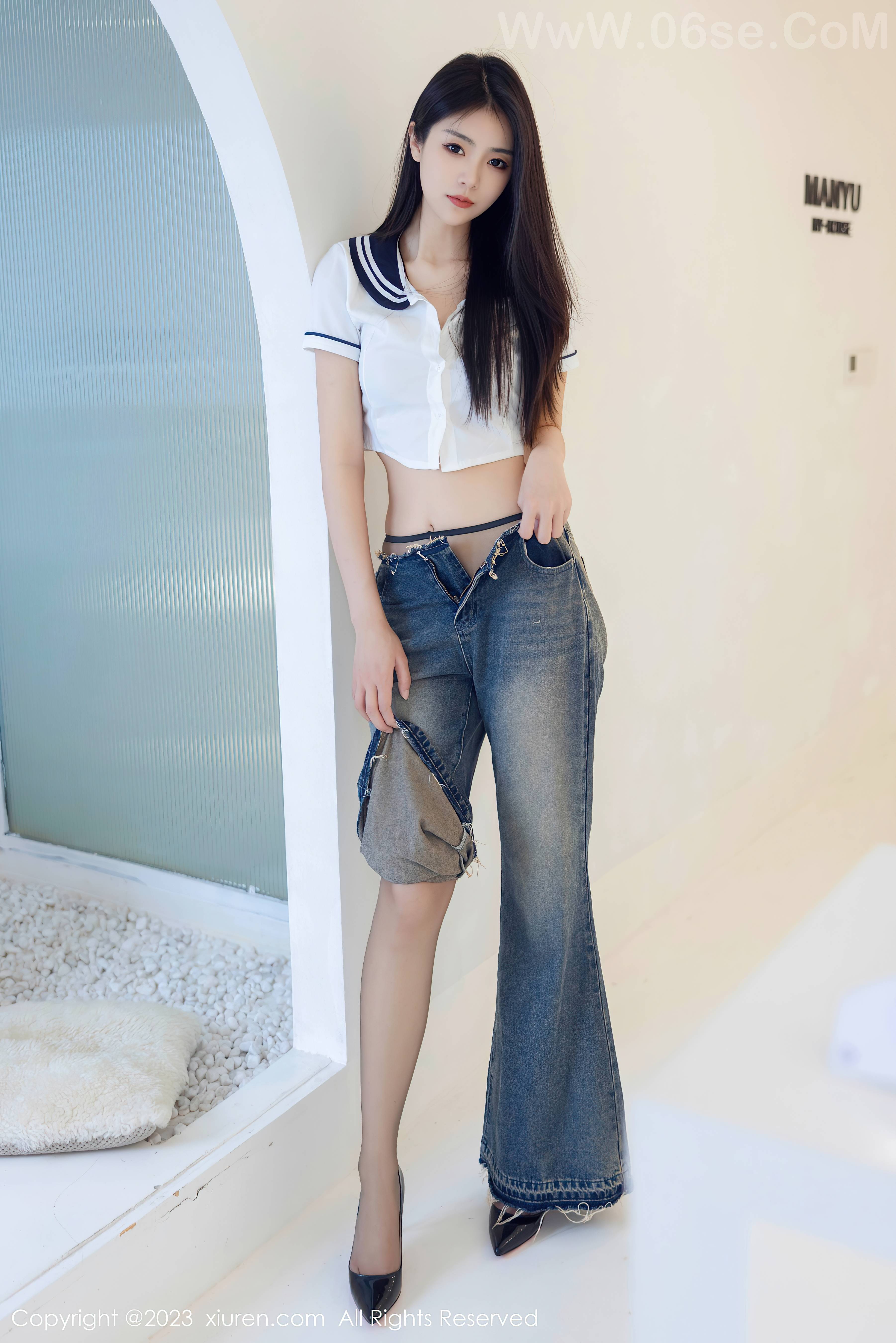 图片[22]-[XiuRen秀人网] 2023.07.05 NO.7027 可樂Vicky 牛仔裤 [82+1P642M]-六色网