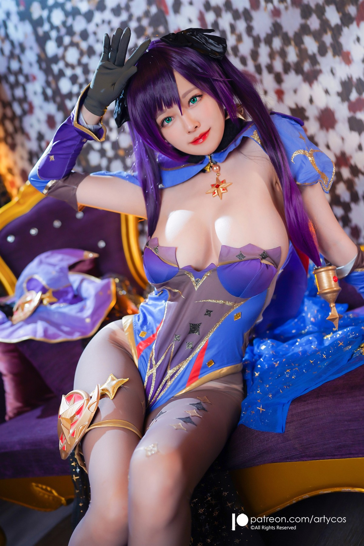 Cosplay Arty亞緹 Mona Genshin 13