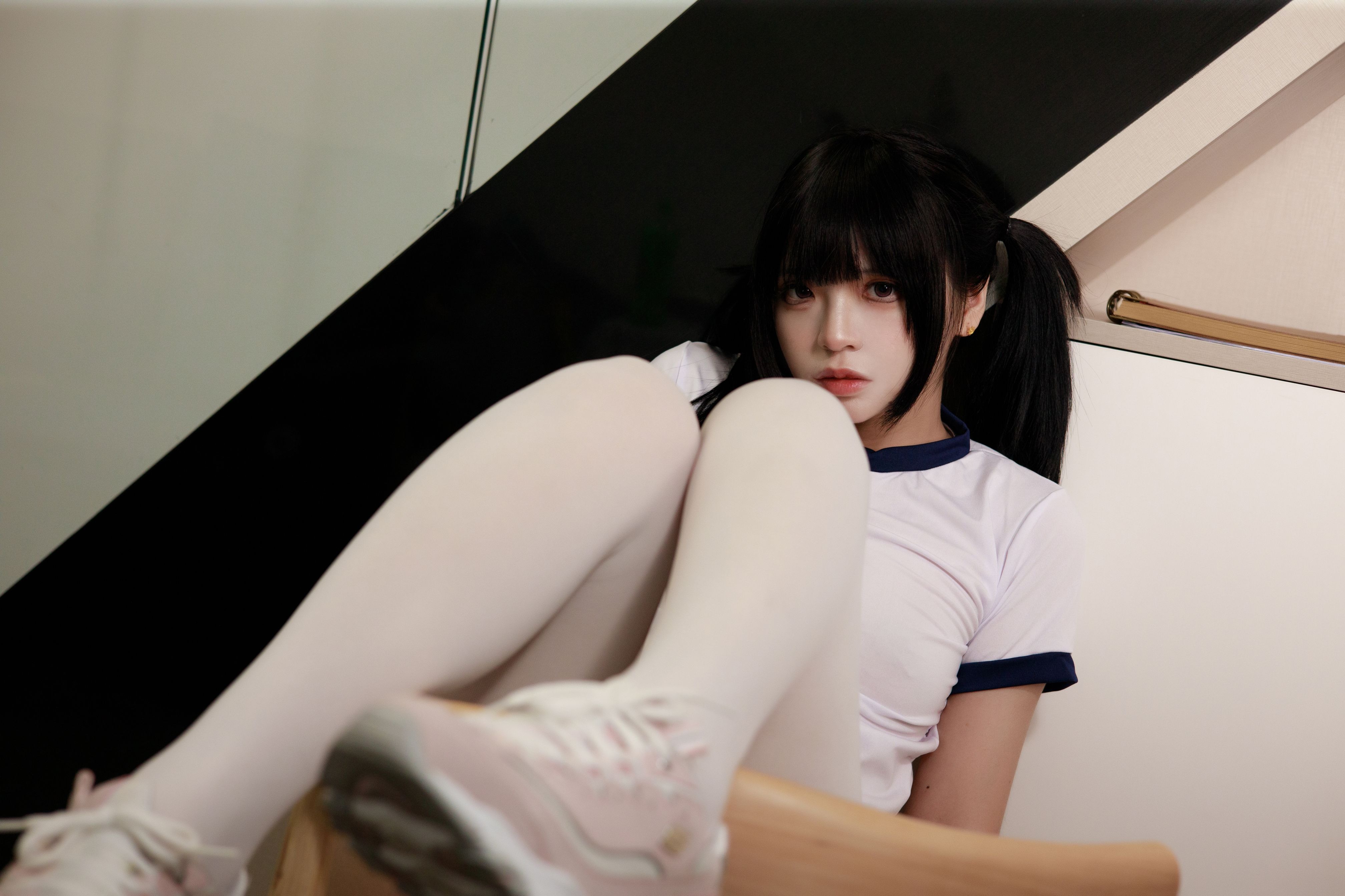 疯猫ss - 白色情人节福袋 体操服 24
