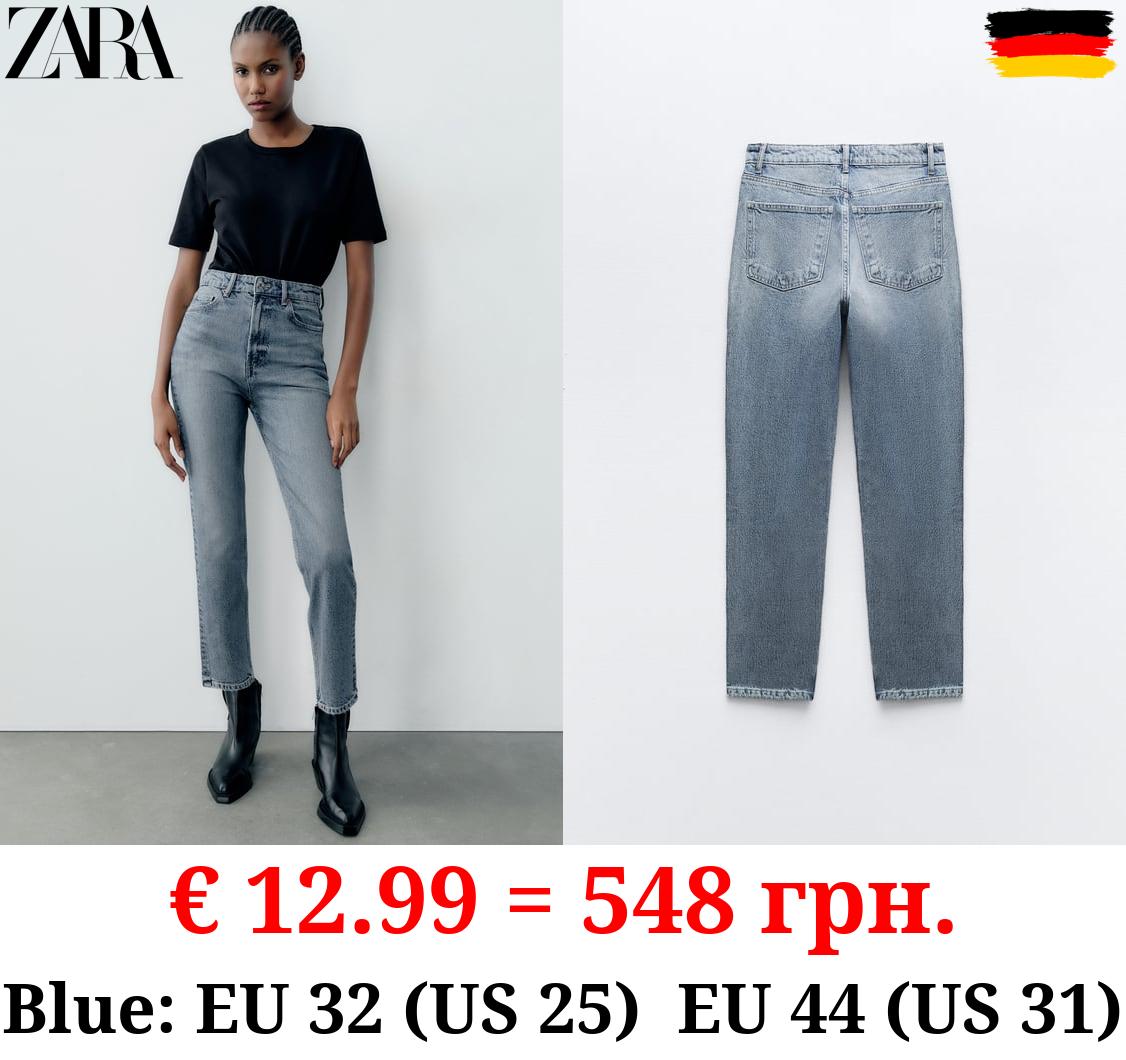 TRF MOM FIT HIGH-WAIST JEANS