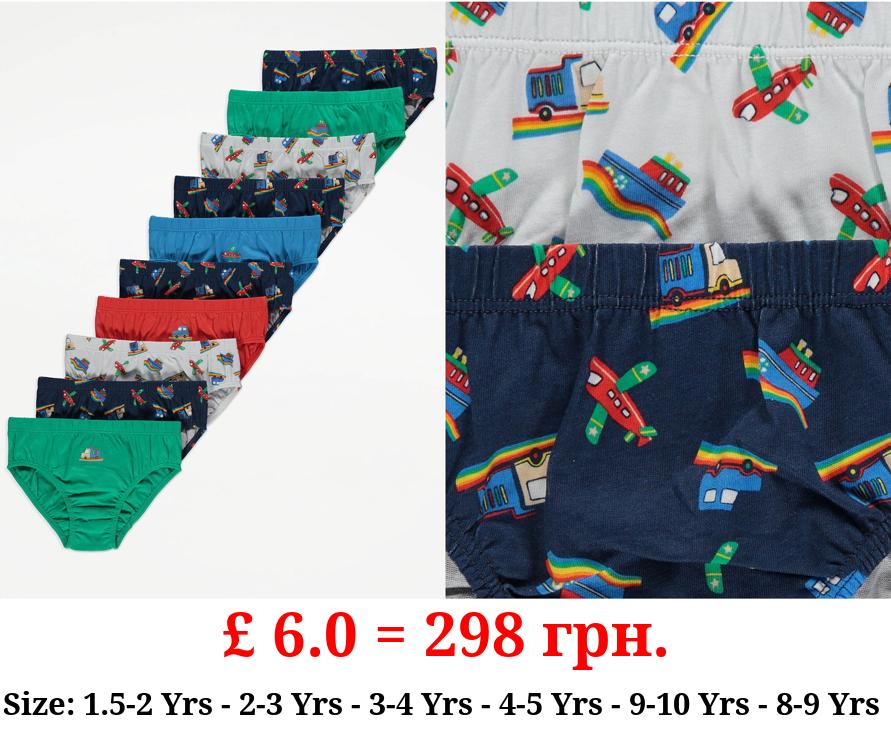 Vehicle Briefs 10 Pack