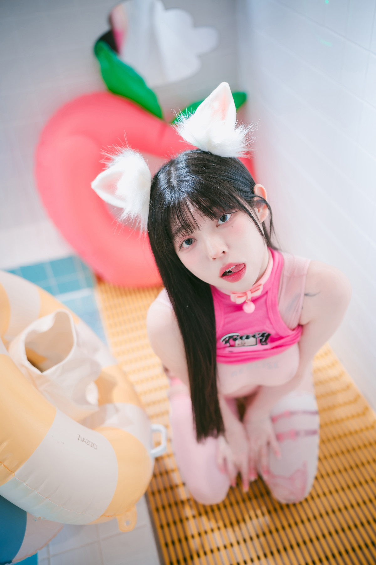 Yudi 유디, DJAWA “Pink Bunny & Black Cat” Set.02 12