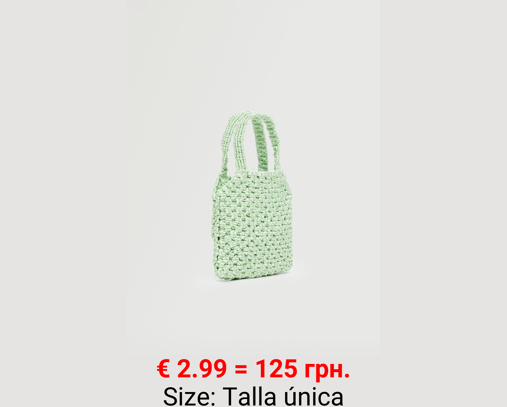 Mini bolso crochet 