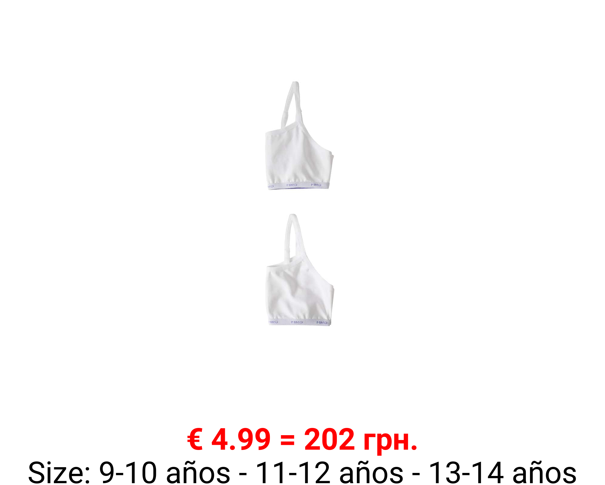 Pack 2 tops algodón