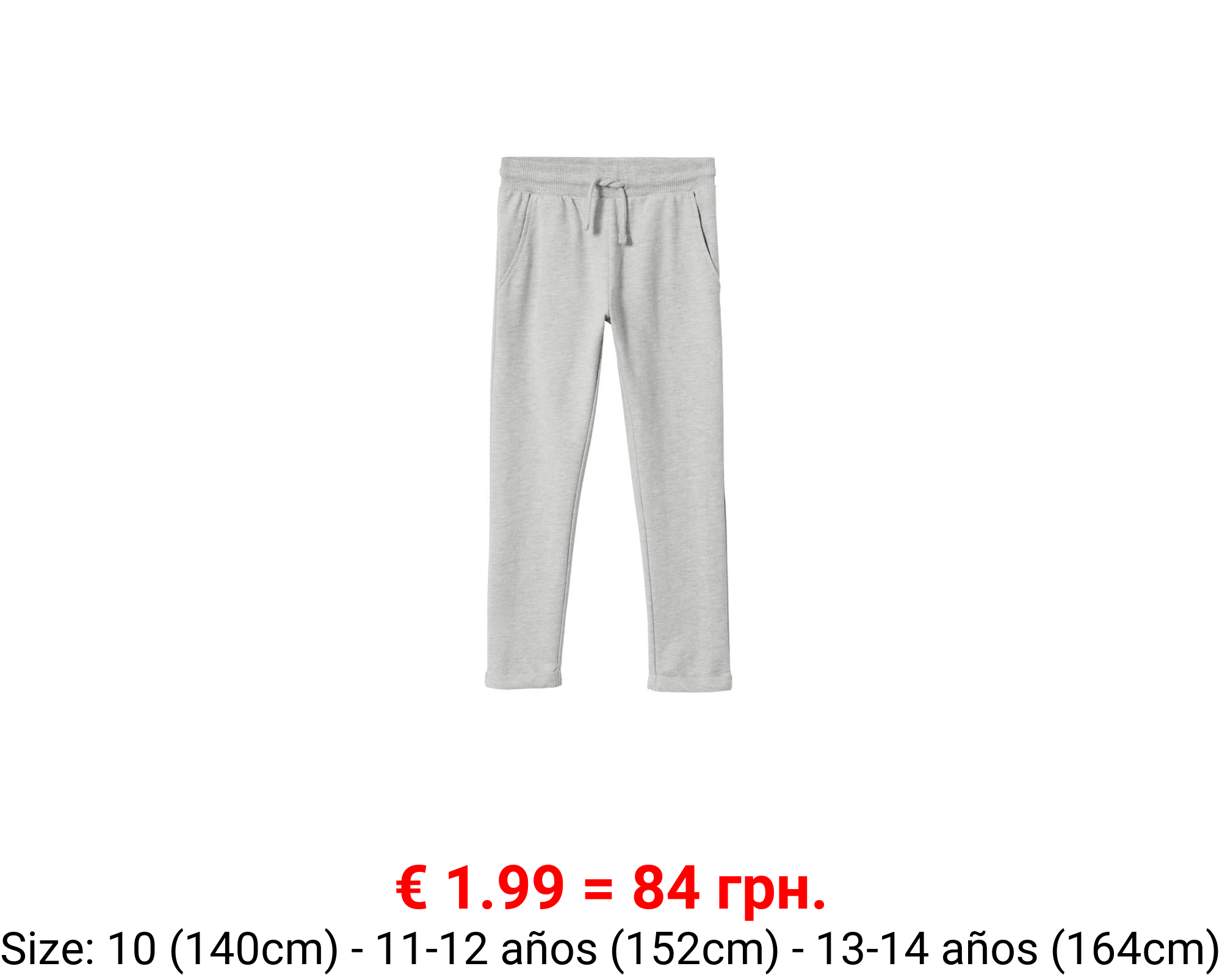 Pantalón jogger algodón