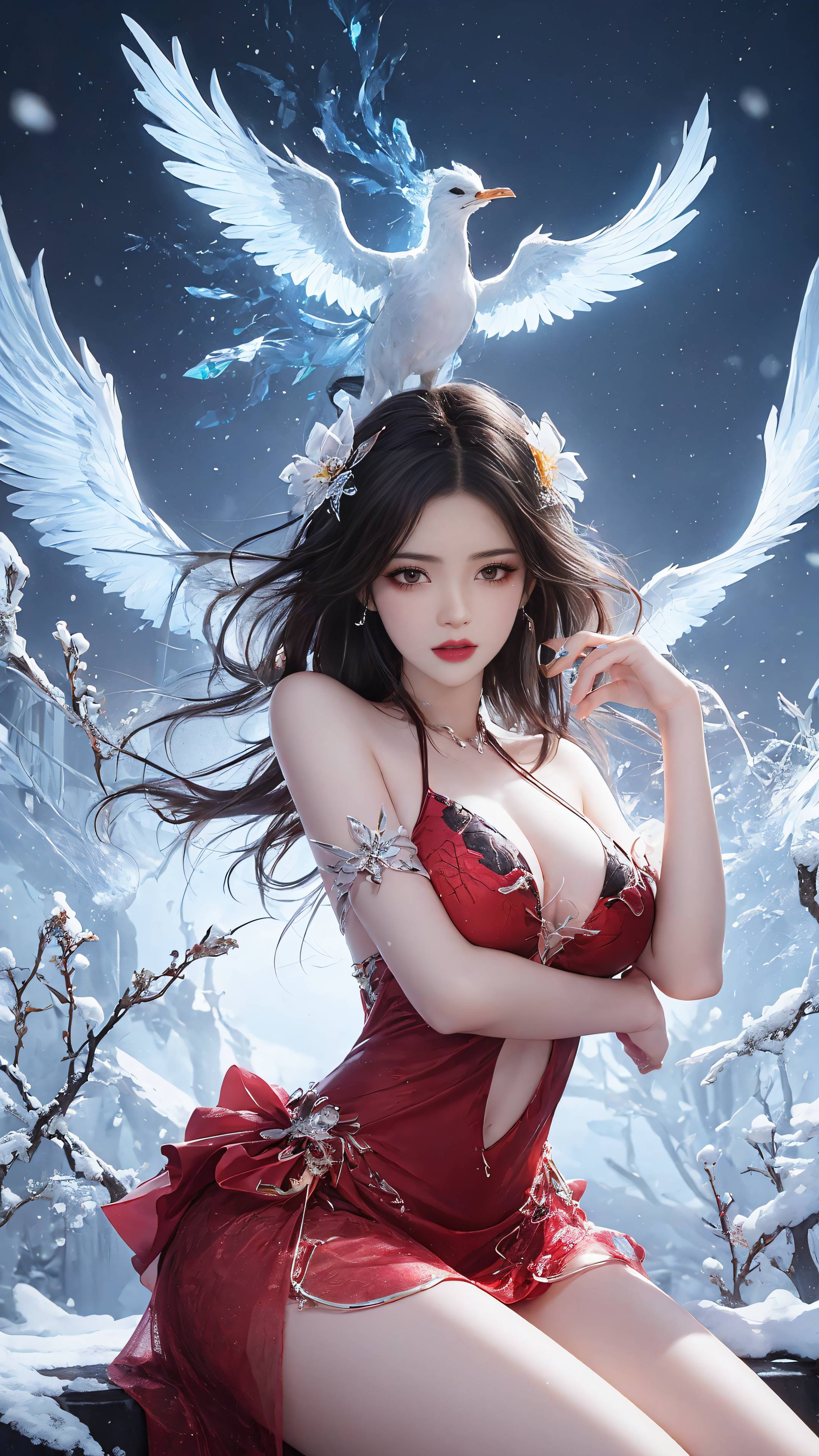 图片[16]-完美世界 火灵儿 冬季冰雪 0401-六色网