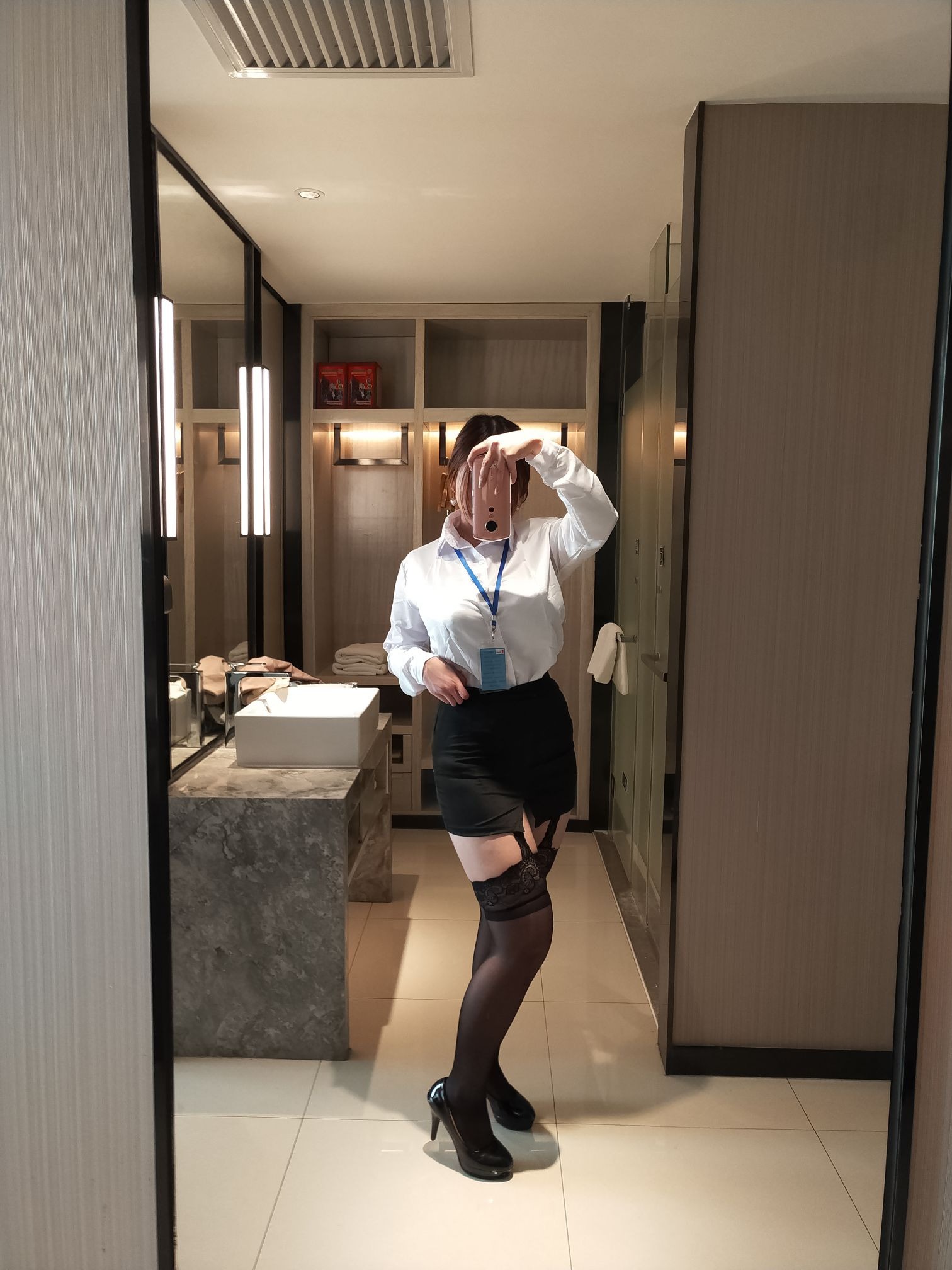 无颜小天使 OL不想加班 63