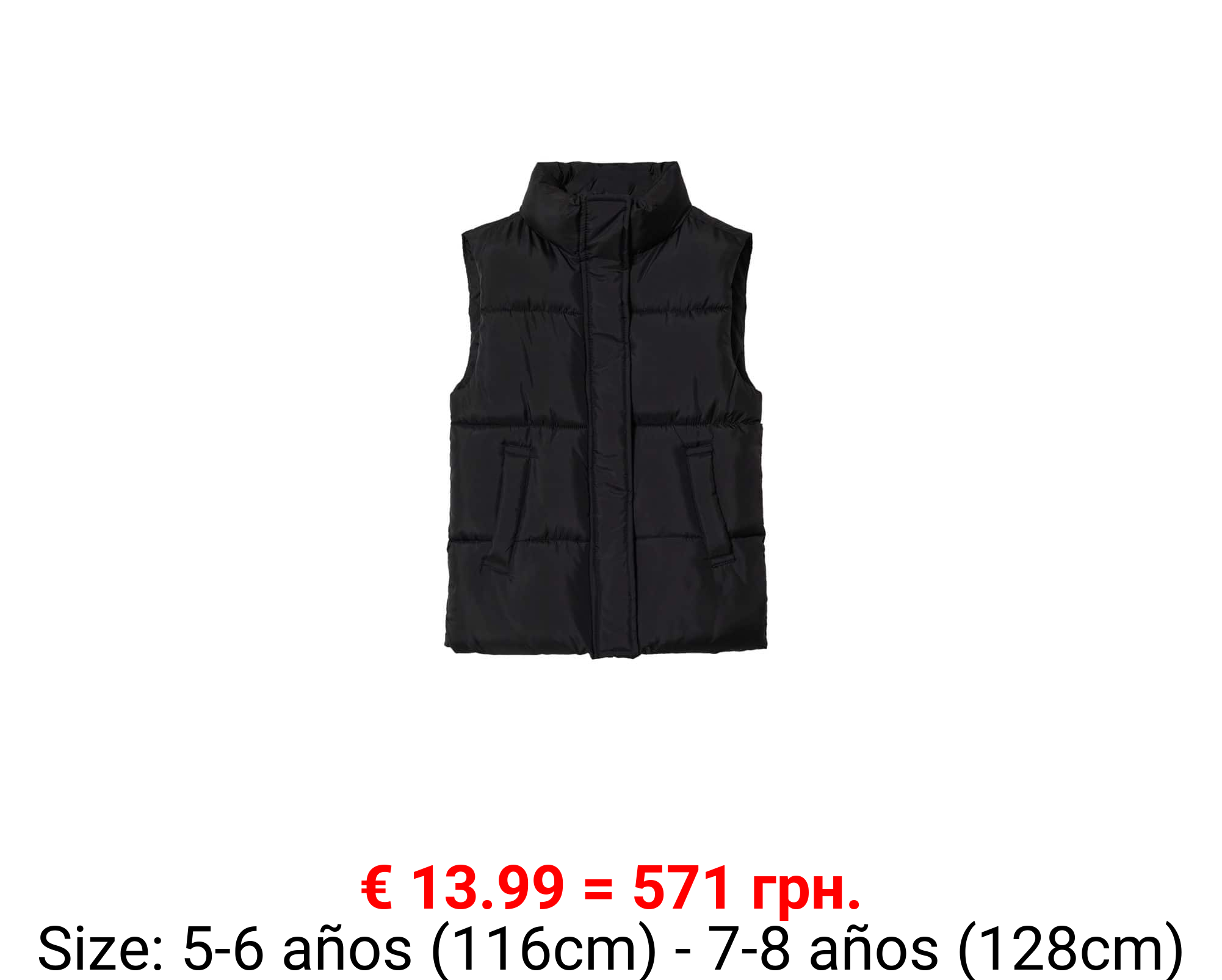 Chaleco acolchado polar