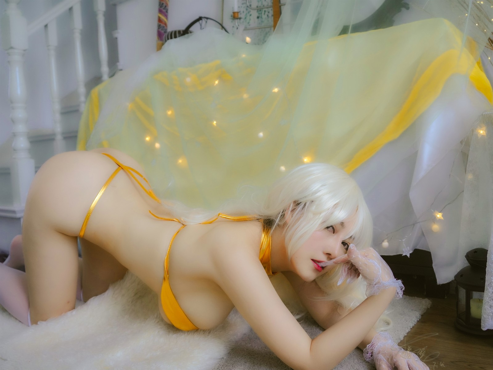Cosplay 樱晚gigi 金盏花 5