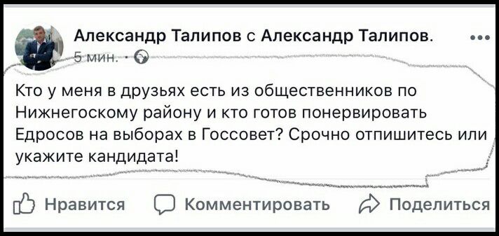 Талипов телеграмм