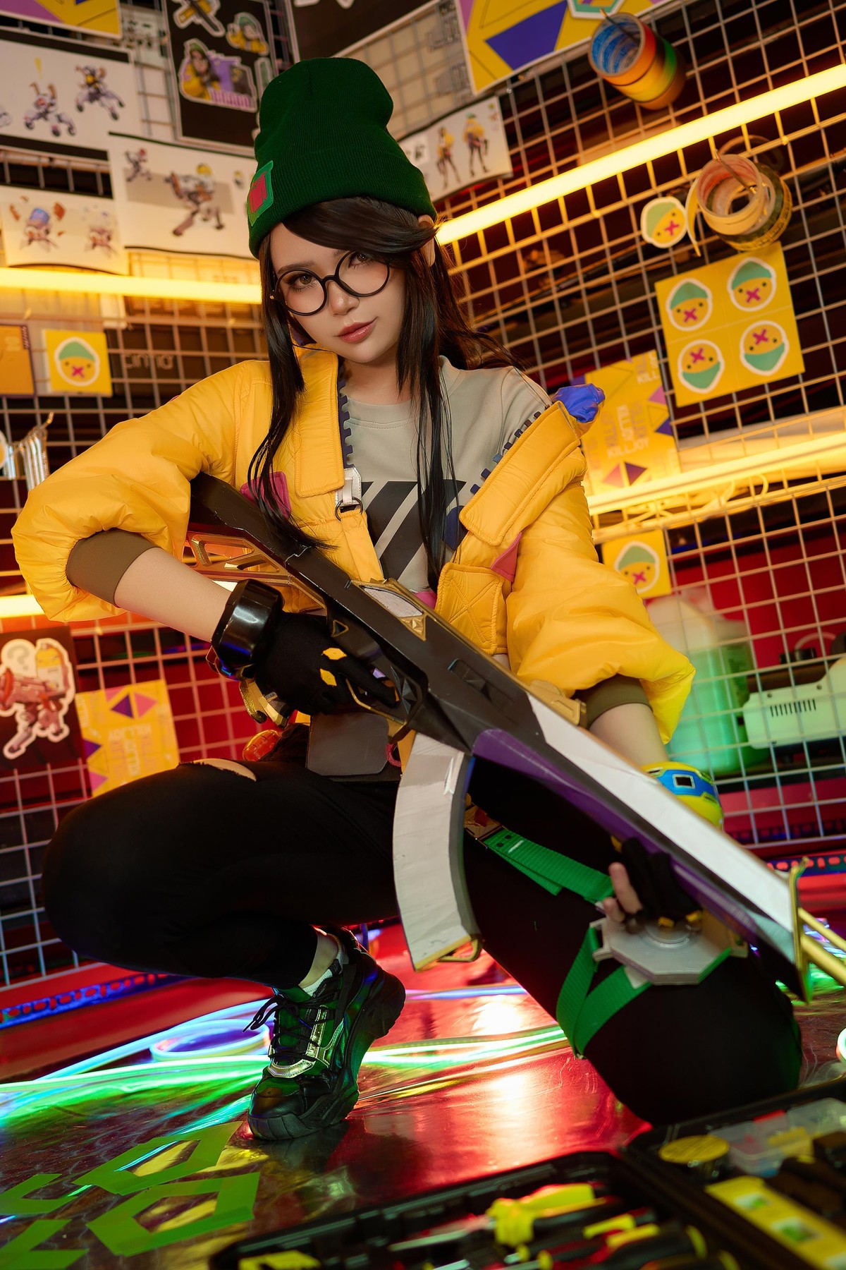Cosplay ZinieQ Killjoy Valorant 4