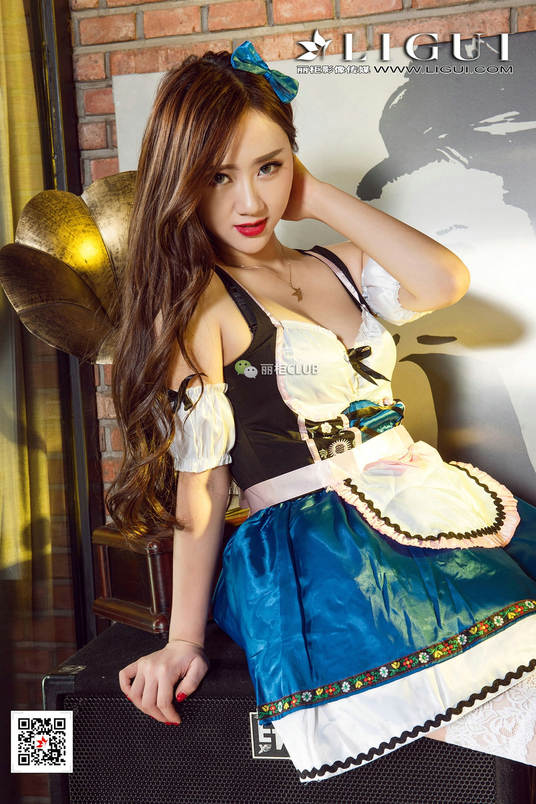 Model_然然《白丝美腿丝脚》_[丽柜Ligui]-写真图集共63P 2