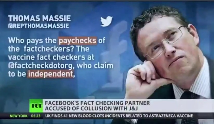"Οι ζωές των ανθρώπων κινδυνεύουν" από τους "Fact Checkers" που λογοκρίνουν τους επικριτές του εμβολίου, καθώς η Facebook Fact Checker ("ελεγκτές γεγονότων") Κατέχει Μετοχές ύψους 1,8 δισεκατομμυρίων δολαρίων σε Εταιρεία Εμβολίων