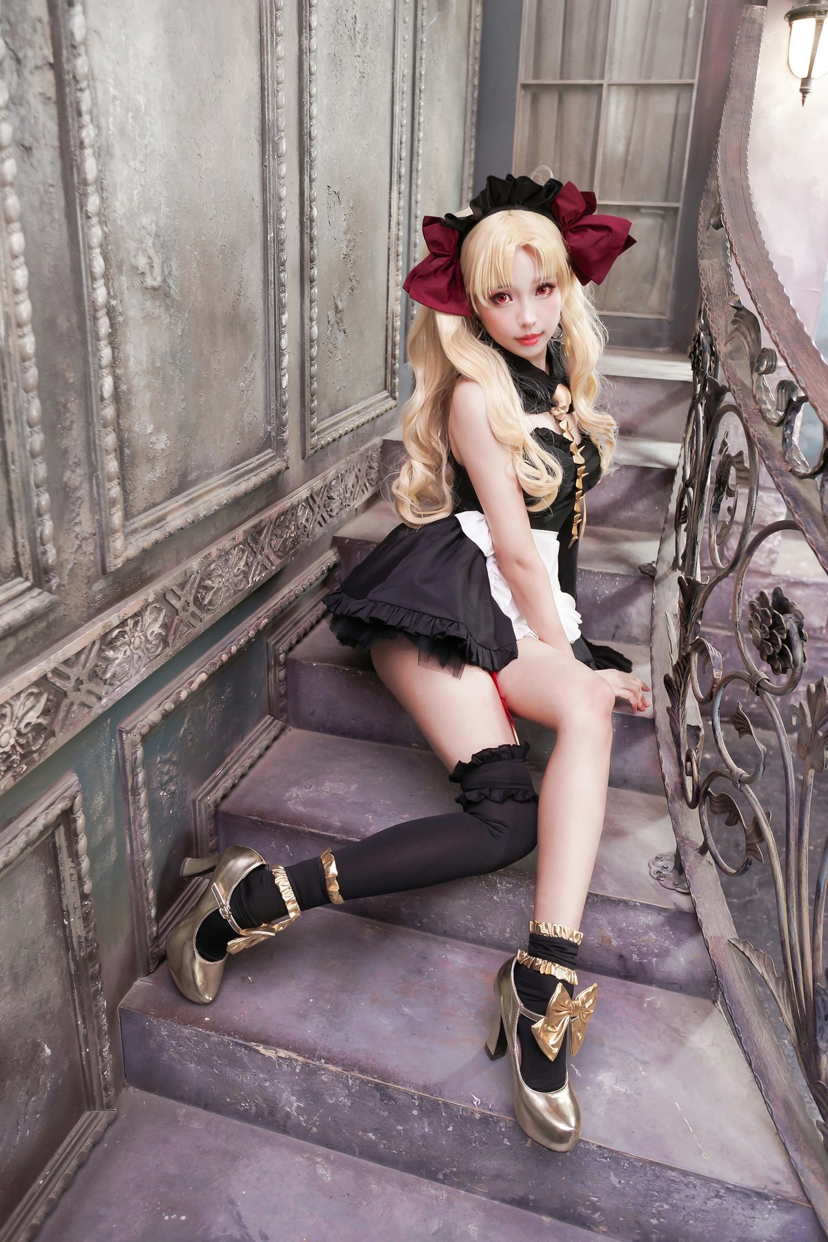 Cosplay ElyEE子 远坂凛 女仆 30