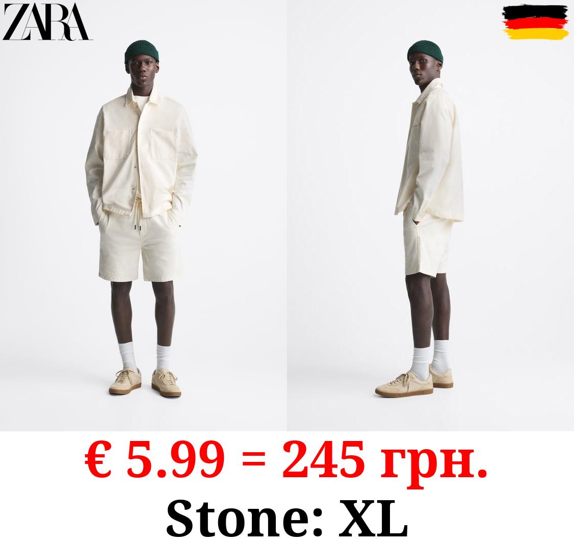 JOGGING BERMUDA SHORTS WITH ELASTIC WAISTBAND