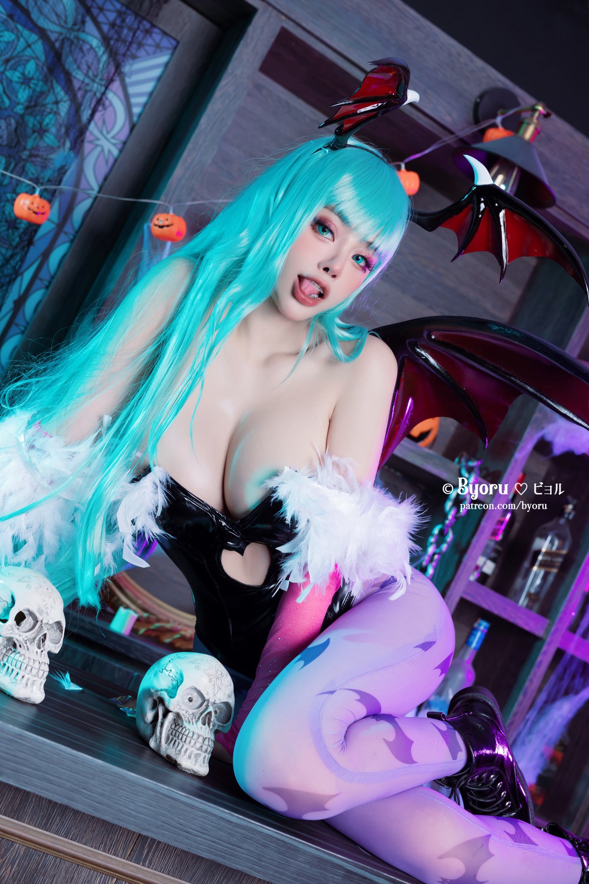 Cosplay 萝莉Byoru Morrigan 17