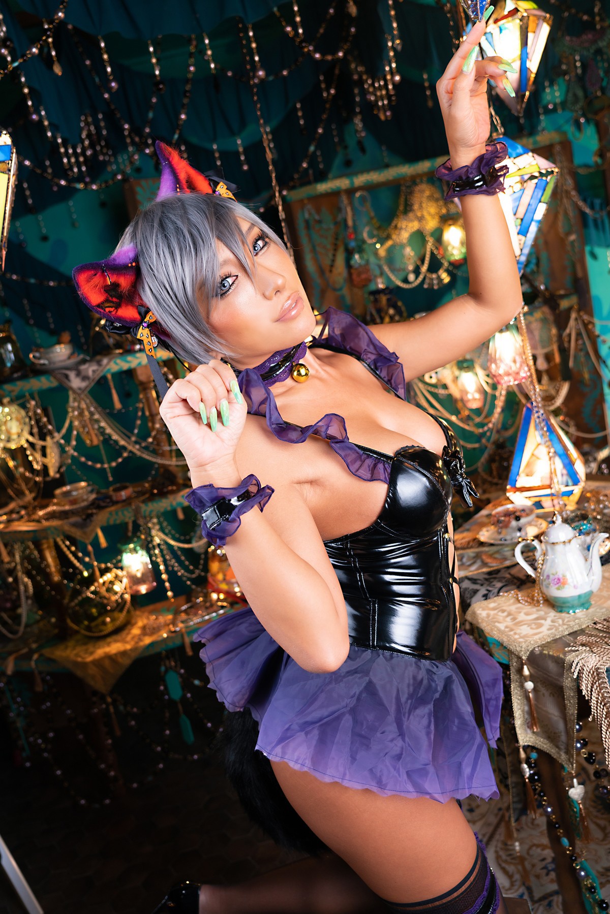 Cosplay Nonsummerjack ハロウィンキャットだにゃにゃにゃん 61