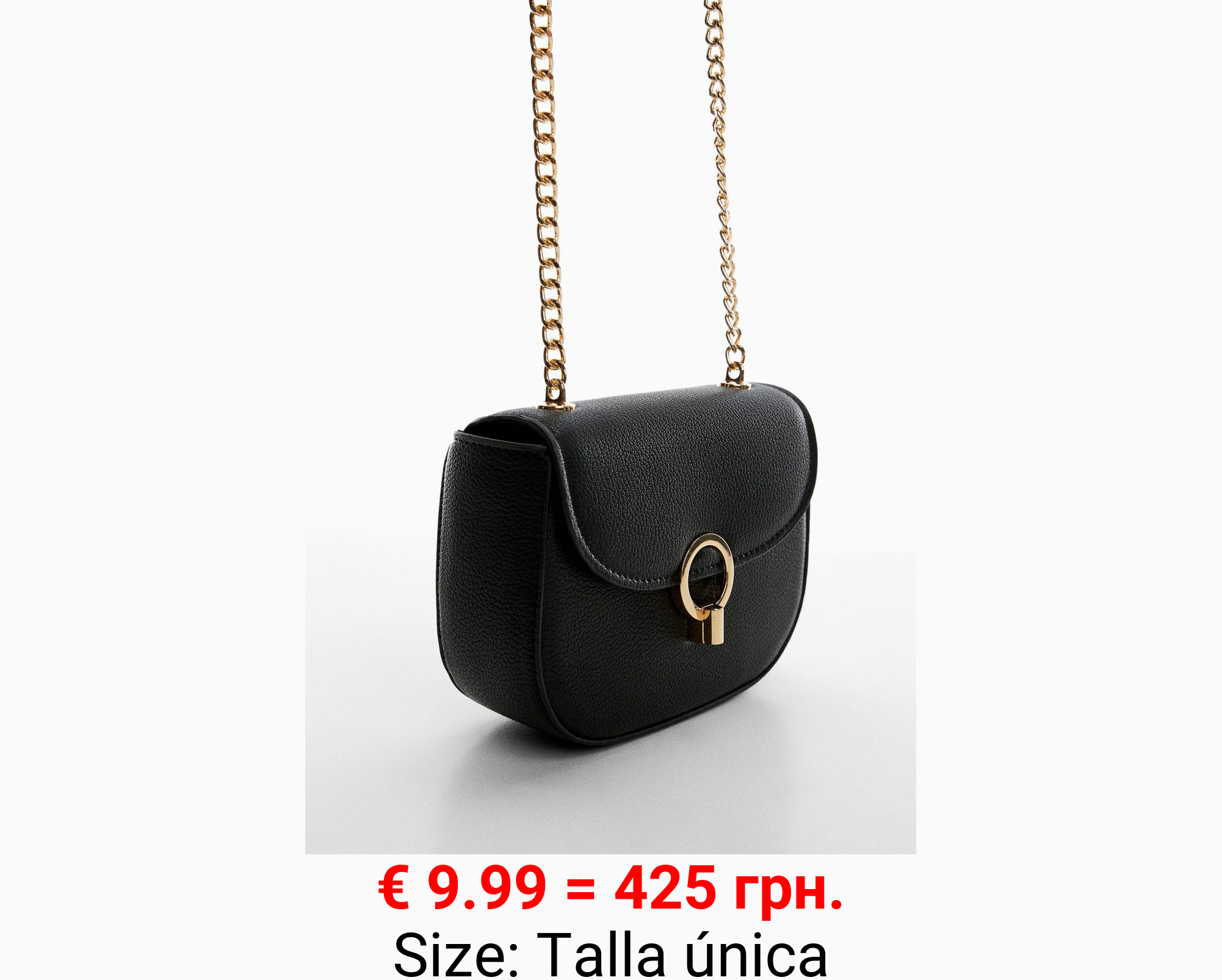 Bolso solapa cadena