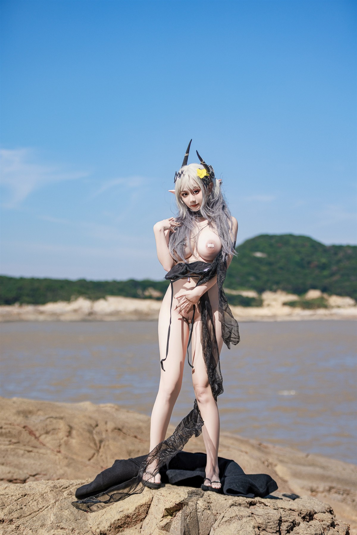 Cosplay 阿雪雪 泥岩泳装 Mud Rock Swimsuit 13