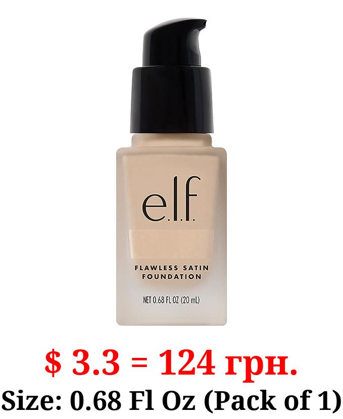 e.l.f. Flawless Finish Foundation, Improves Uneven Skin Tone, Lightweight, Medium Coverage & Semi-Matte, Vegan & Cruelty-Free, Beige 0.68 Fl Oz